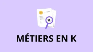 métier en k