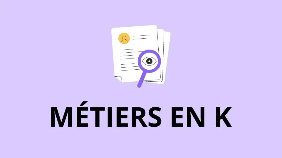 métier en k