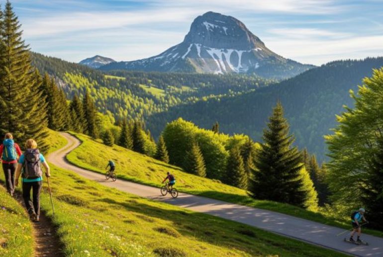 À Chamechaude, l’endurance d’été reprend le relais de la neige